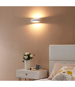 Applique Lampada Da Parete Luce Led Moderna 12 Watt Luce 4000k 6500k 3000k E59-b         