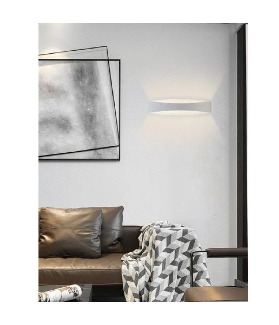 Applique Lampada Da Parete Luce Led Moderna 12 Watt Luce 4000k 6500k 3000k E59-b         