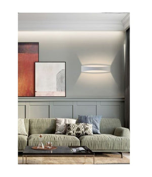 Applique Lampada Da Parete Luce Led Moderna 12 Watt Luce 4000k 6500k 3000k E59-b  -bianco Caldo      -
