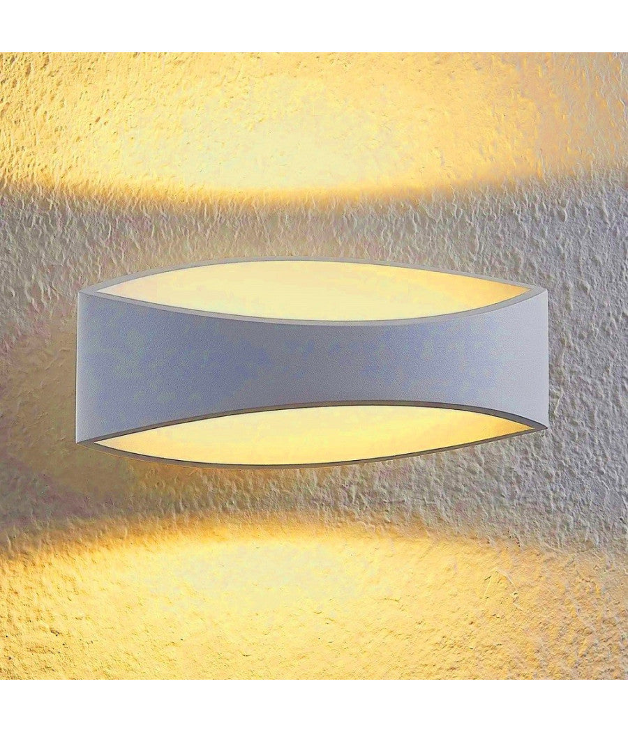 Applique Lampada Da Parete Luce Led Moderna 12 Watt Luce 4000k 6500k 3000k E59-b  -bianco Caldo      -