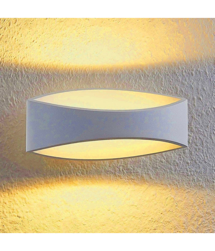 Applique Lampada Da Parete Luce Led Moderna 12 Watt Luce 4000k 6500k 3000k E59-b  -bianco Caldo      -