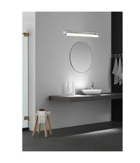 Applique Lampada Da Specchio Lineare Bagno Orientabile 9w Luce 4000k 6500k F01         