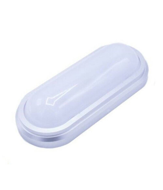 Applique Lampada Led 8 Watt Antinebbia Plafoniera Opaca Luce Calda A Parete         