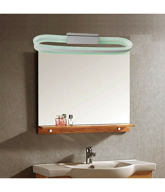 Applique Lampada Moderno Da Parete Muro Specchio 10w Bagno 50 Led 2835 Smd Luce         