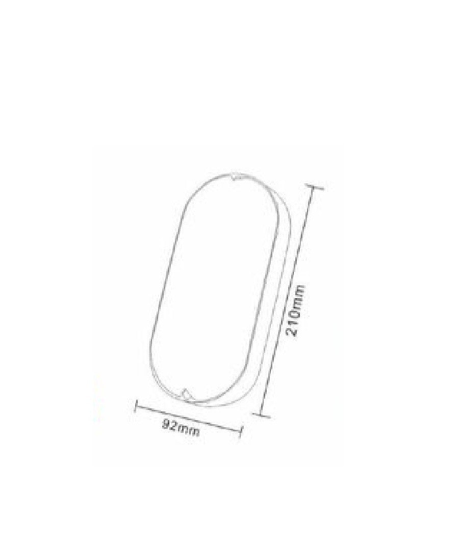 Applique Lampada Tartaruga A Led 15 Watt Esterno Luce Fredda Naturale Calda Es67         