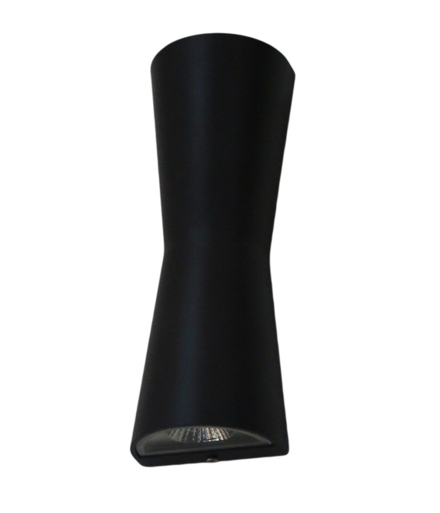 Applique Lanterna A Parete Da Esterno 10w A Doppio Led 5w + 5w Luce 6500k         