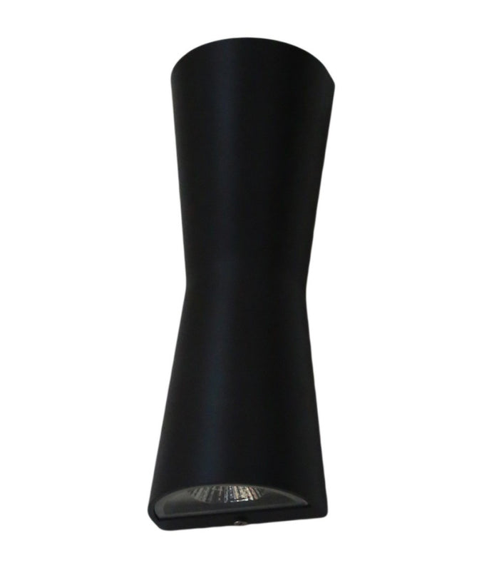 Applique Lanterna A Parete Da Esterno 10w A Doppio Led 5w + 5w Luce 6500k         