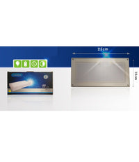 Applique Led 18 W Slim A Parete Rettangolare Luce Naturale Fredda Calda Xc-9043         