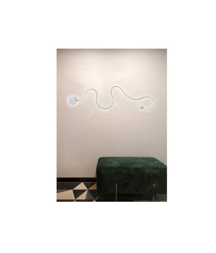 Applique Led 28 W Lampada Parete A Nastro Bianco Luce Calda Fredda Naturale E69-b         