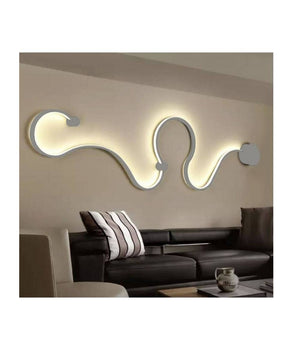 Applique Led 28 W Lampada Parete A Nastro Bianco Luce Calda Fredda Naturale E69-b  -bianco Caldo      -