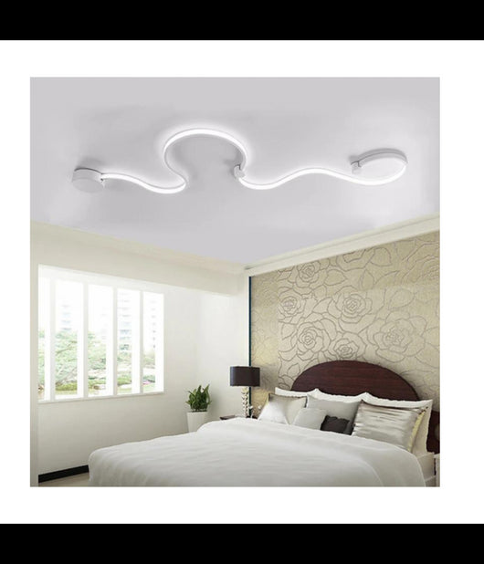 Applique Led 28 W Lampada Parete A Nastro Bianco Luce Calda Fredda Naturale E69-b  -bianco Freddo      -