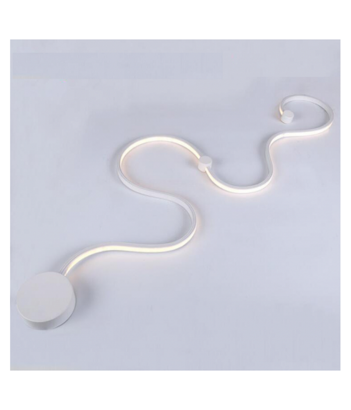 Applique Led 28 W Lampada Parete A Nastro Bianco Luce Calda Fredda Naturale E69-b         