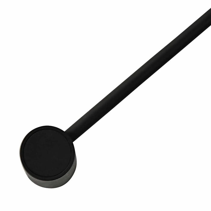 LÚZETE - APPLIQUE LED 6W 3000K ACCIAIO VERNICIATO NERO 40CM MIREA