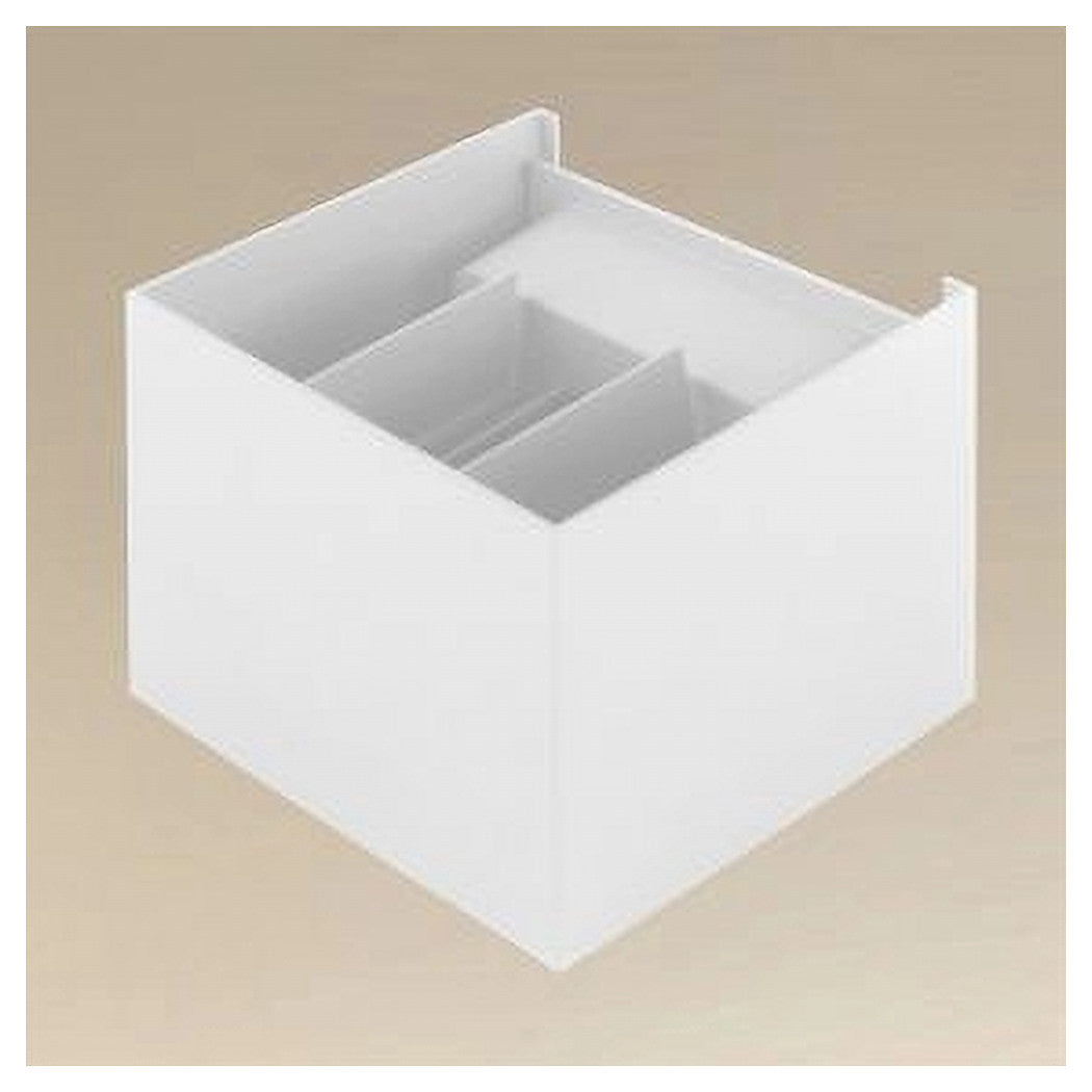 Trade Shop - Applique Led A Cubo 12 Watt Lampada Quadrata Bianco Da Parete Interno Ip20 00748         