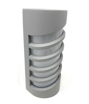 Applique Led A Parete 12 W Per Esterno Luce 3000k 6500k 4000k Grigio Ip65 Es56         