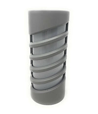 Applique Led A Parete 12 W Per Esterno Luce 3000k 6500k 4000k Grigio Ip65 Es56  -bianco Naturale      -