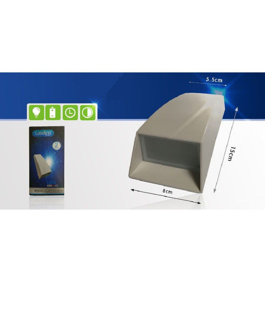 Applique Led A Parete Con Doppia Emissione Luminosa 6w Luce 6500k 4000k Xc-9042         