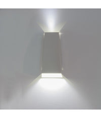 Applique Led A Parete Con Doppia Emissione Luminosa 6w Luce 6500k 4000k Xc-9042  -bianco Freddo      -