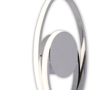 LÚZETE - APPLIQUE LED ALETHIA 24W 4000K CROMO