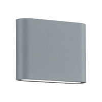 LÚZETE - APPLIQUE LED ALL'ESTERNO TUERIS 2X2,5 W 3000K TITANIO