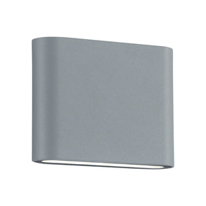 LÚZETE - APPLIQUE LED ALL'ESTERNO TUERIS 2X2,5 W 3000K TITANIO