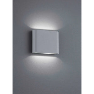 LÚZETE - APPLIQUE LED ALL'ESTERNO TUERIS 2X2,5 W 3000K TITANIO