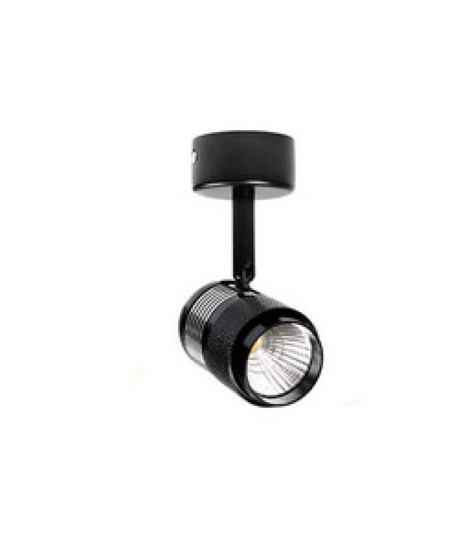 Applique Led Cob 10w Lampada Soffitto Parete Faretto Staffa Orientabile F10w-1h         