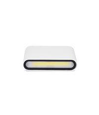 Applique Led Cob 10w Quadrata Bianca Slim Up & Down Luce Fredda Naturale Xc-9047  -bianco Freddo      -