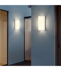 Applique Led Da Esterno Facciate Giardino Moderno Lampada Da Muro 10w Ip65 643-b  -bianco Naturale      -