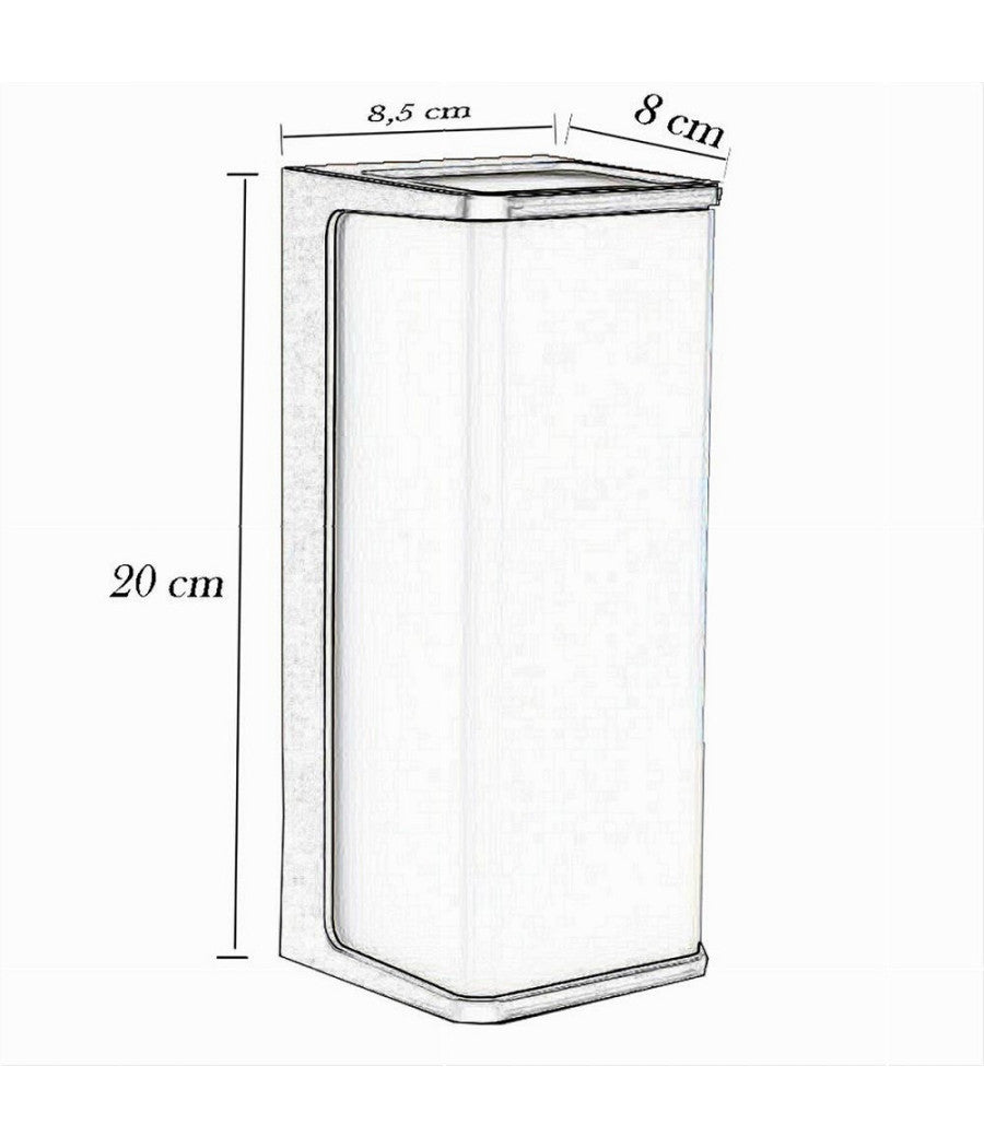 Applique Led Da Esterno Facciate Giardino Moderno Lampada Da Muro 10w Ip65 643-b  -bianco Naturale      -