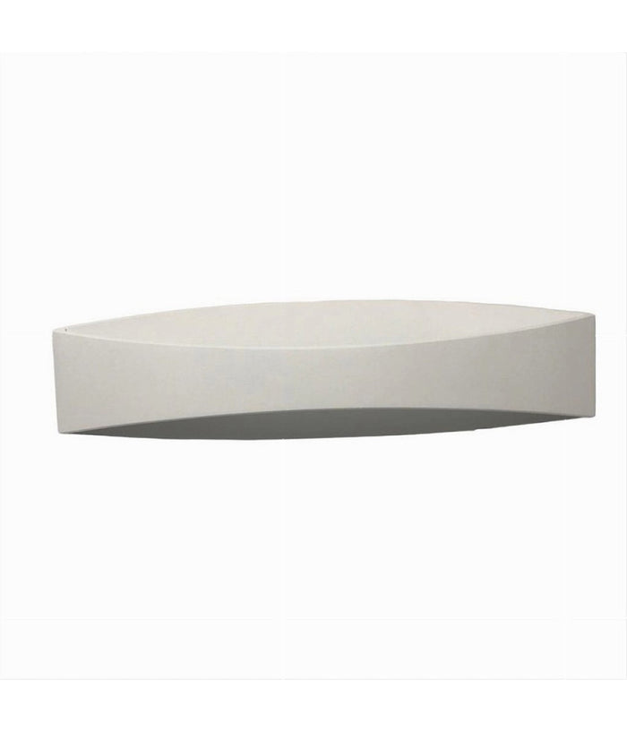 Applique Led Da Muro 12w Up & Down In Alluminio Bianco 3 Temperature Luce E59-b3c         