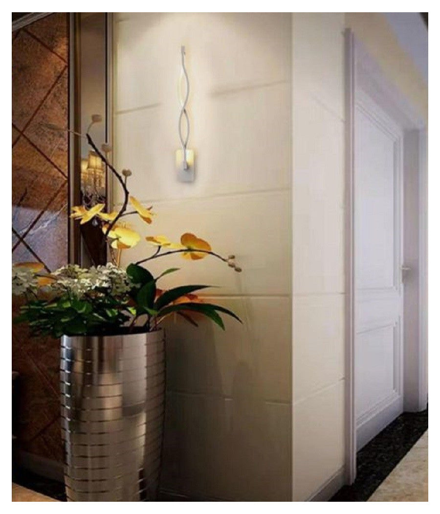 Applique Led Da Parete 9watt Luce Fredda 6500k Calda 3000k Naturale 4000k E16         