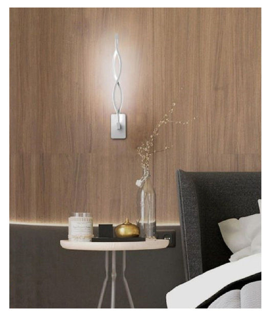 Applique Led Da Parete 9watt Luce Fredda 6500k Calda 3000k Naturale 4000k E16  -bianco Naturale      -