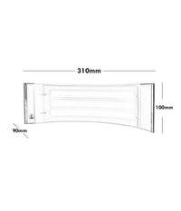 Applique Led Esterno Lampada E27 Luce Moderna Parete Muro Giardino Cortile S101-a         