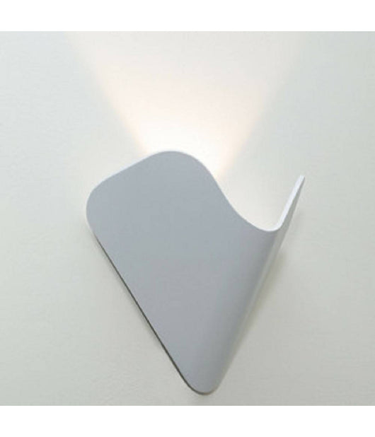 Applique Led Esterno Parete 12w Alluminio Bianco Luce Fredda Calda Naturale Es61  -bianco Freddo      -