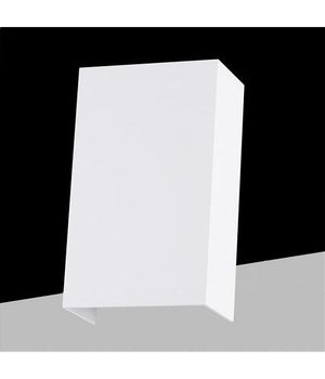 Applique Led Esterno Rettangolare 10w Doppia Emissione Di Luce 3000k 4000k 640-b         