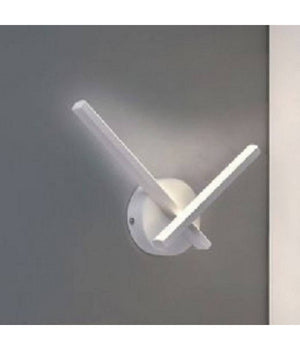 Applique Led Parete 6 W 2 Bracci Incrociati Moderno Luce 3000k 4000k 6500k E67-b         