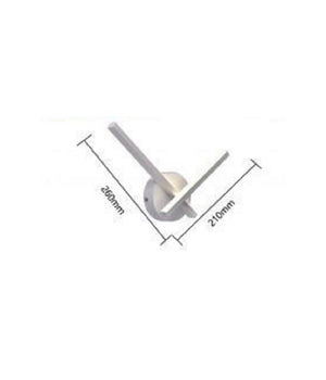 Applique Led Parete 6 W 2 Bracci Incrociati Moderno Luce 3000k 4000k 6500k E67-b         