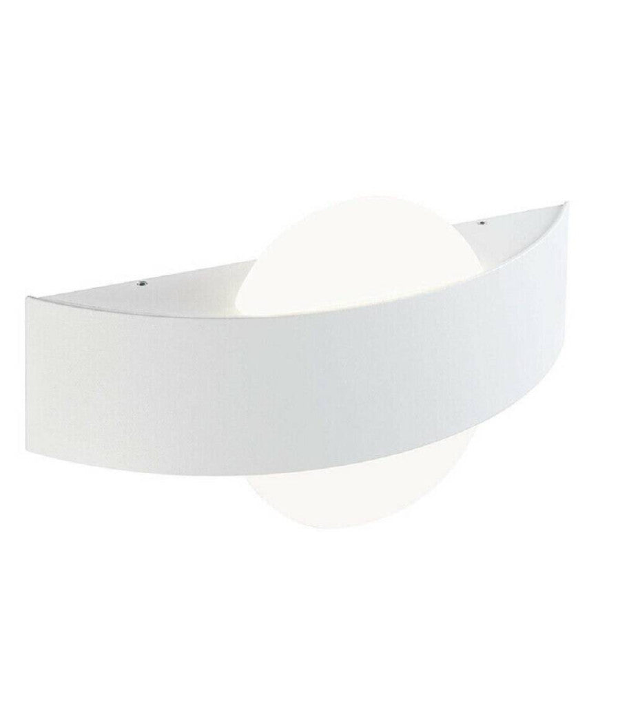 Applique Led Parete 8w Bianca Doppia Emissione Lampada Luce 6500k 3000k 4000 E17         