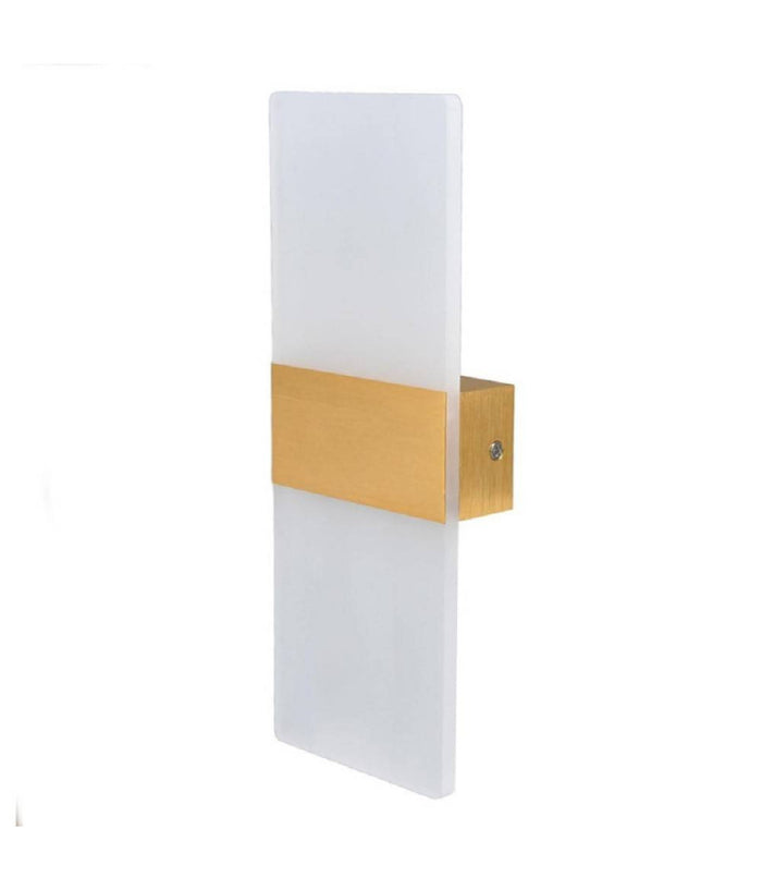 Applique Led Rettangolare 10w Parete Doppia Emissione 3 Colorazione Luce E37-c3c         