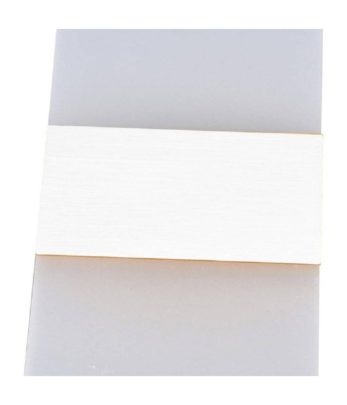 Applique Led Rettangolare 10w Parete Doppia Emissione 3 Colorazioni Luce E37-b3c         