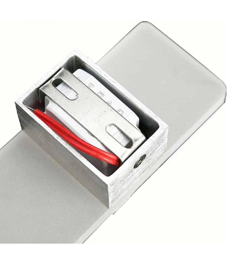 Applique Led Rettangolare 10w Parete Doppia Emissione 3 Colorazioni Luce E37-b3c         