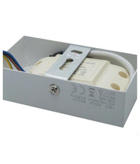 Applique Led Rettangolare 12w 650 Lm A Parete 3 Temperature Di Luce Cct E41-b3c         