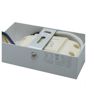 Applique Led Rettangolare 12w 650 Lm A Parete 3 Temperature Di Luce Cct E41-b3c         