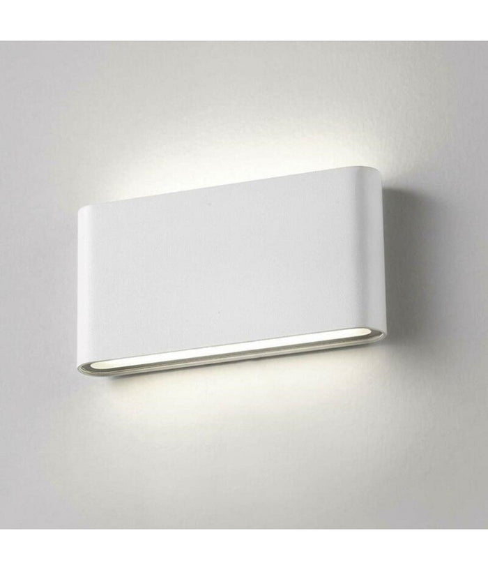 Applique Led Rettangolare Slim 16watt Bianco Luce Bianca Naturale Fredda Xc-9048  -bianco Freddo      -