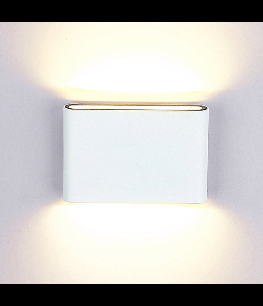 Applique Led Rettangolare Slim 16watt Bianco Luce Bianca Naturale Fredda Xc-9048         