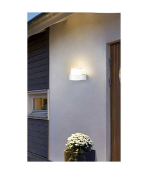 Applique Moderna A Led Esterno Da Parete 7 W Bianco Luce 6500k 3000k 4000k Es57  -bianco Caldo      -