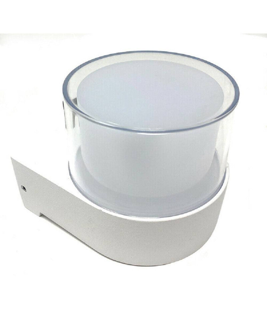 Applique Moderna A Led Esterno Da Parete 7 W Bianco Luce 6500k 3000k 4000k Es57         