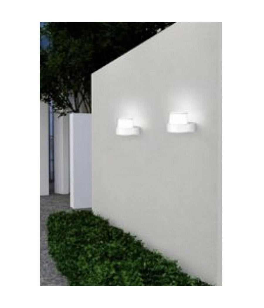 Applique Moderna A Led Esterno Da Parete 7 W Bianco Luce 6500k 3000k 4000k Es57         