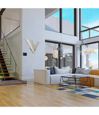 Applique Moderno A Led 9 W Da Parete Lampada A V 3 Temperature Di Luce Aq14-b3c         